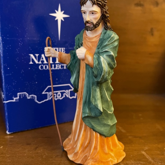 Coalport 1996 Wedgwood The Nativity Collection, Joseph Figurine In Original Box - Picture 3 of 11